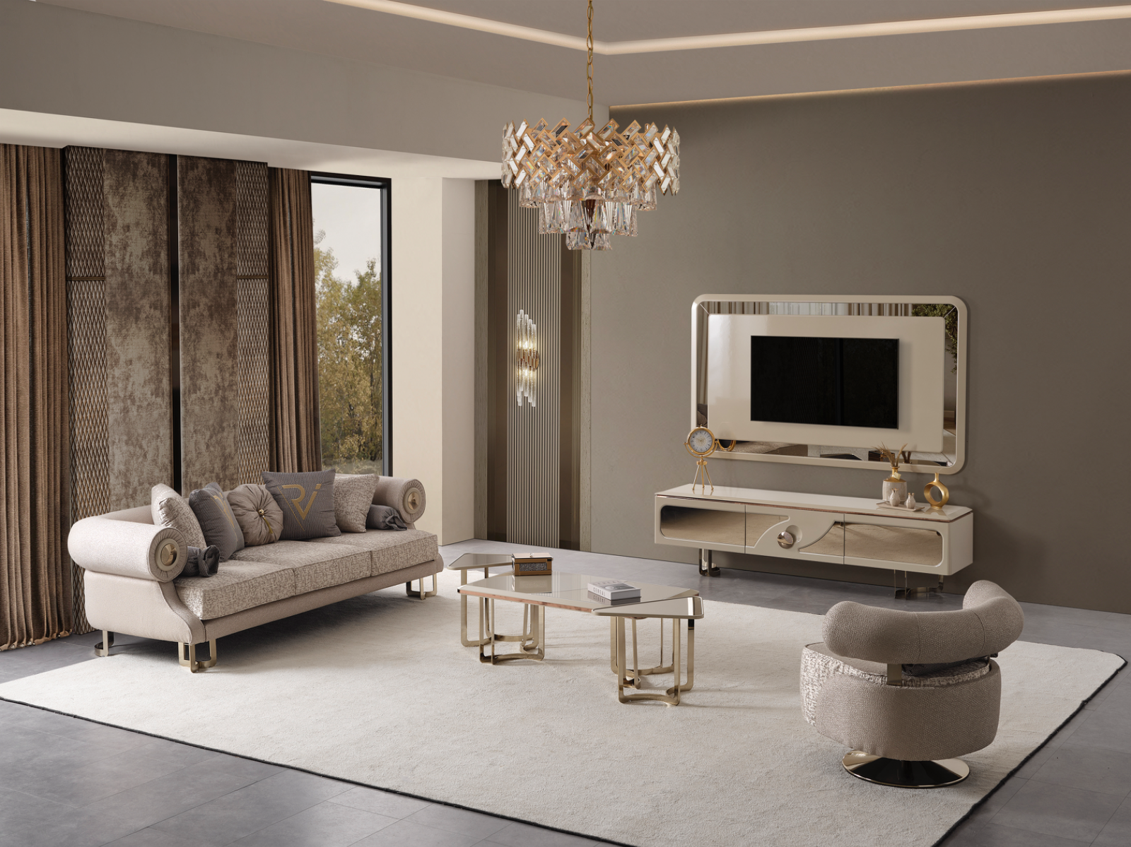 Gucci Oturma Odası - Görsel 7