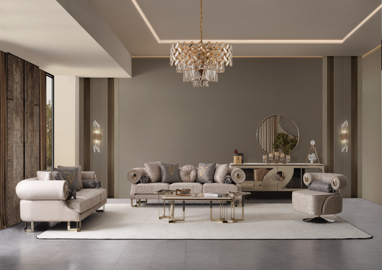 Gucci Oturma Odası - Görsel 2