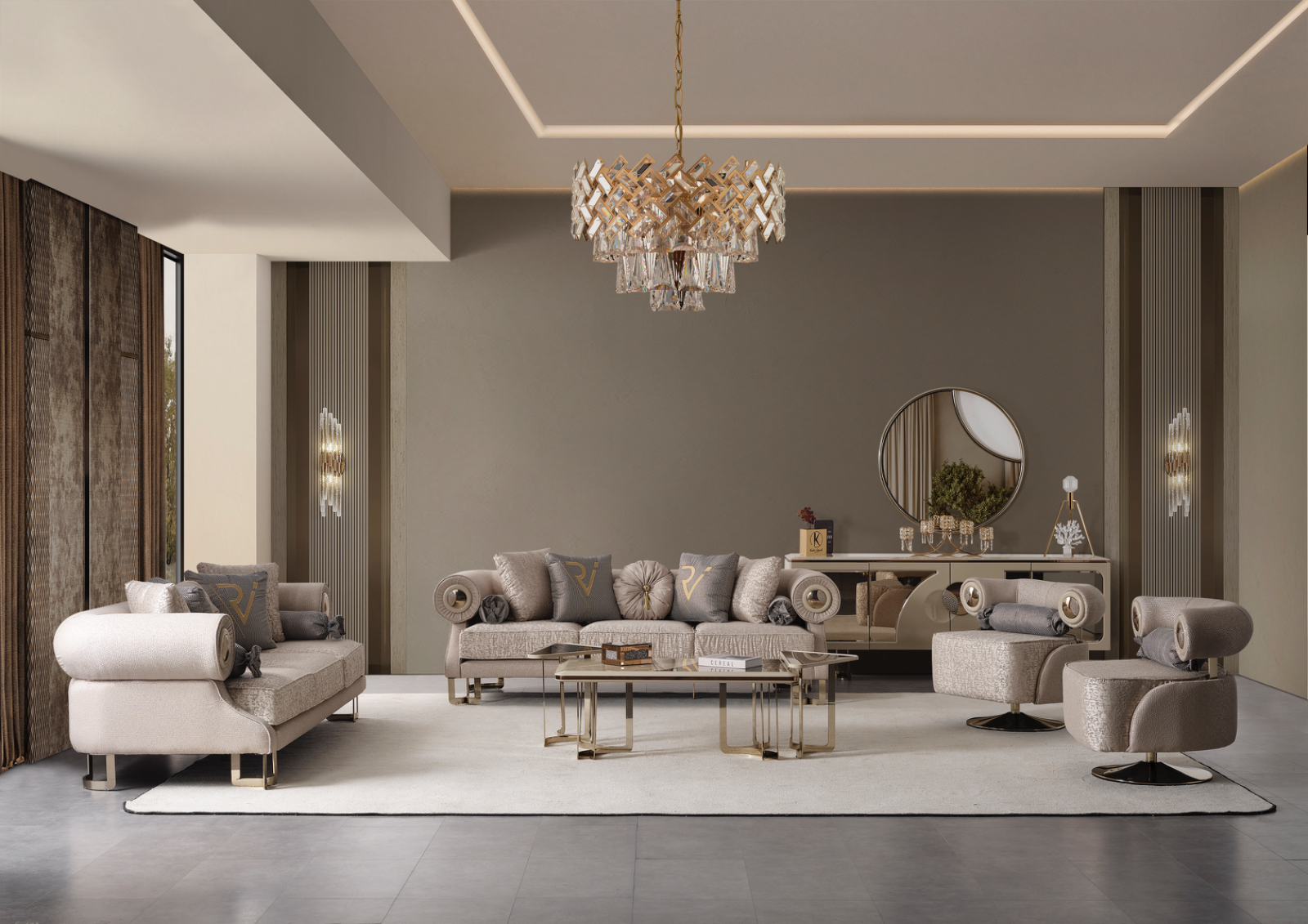 Gucci Oturma Odası - Görsel 3