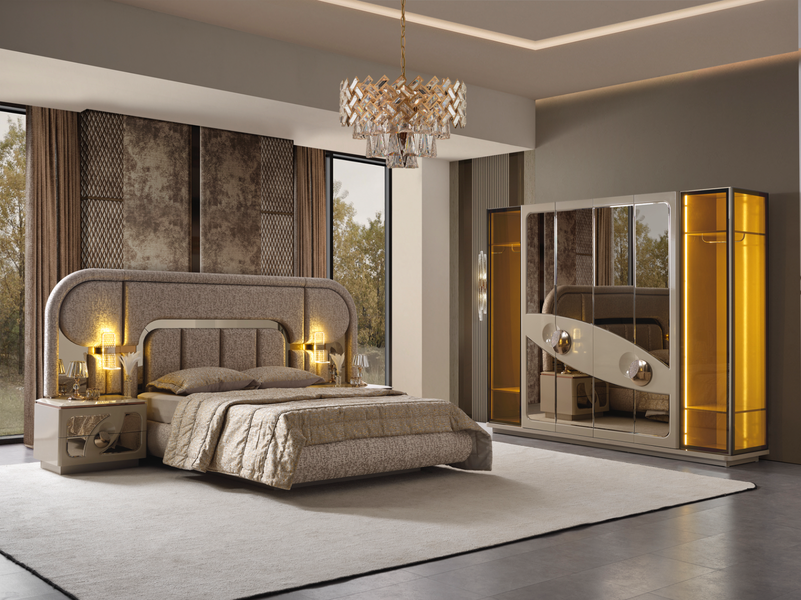 Gucci Yatak Odası - Görsel 2